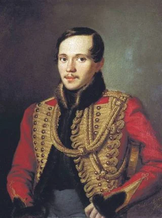 Michail Lermontov. Portret door Pjotr Zabolotski 