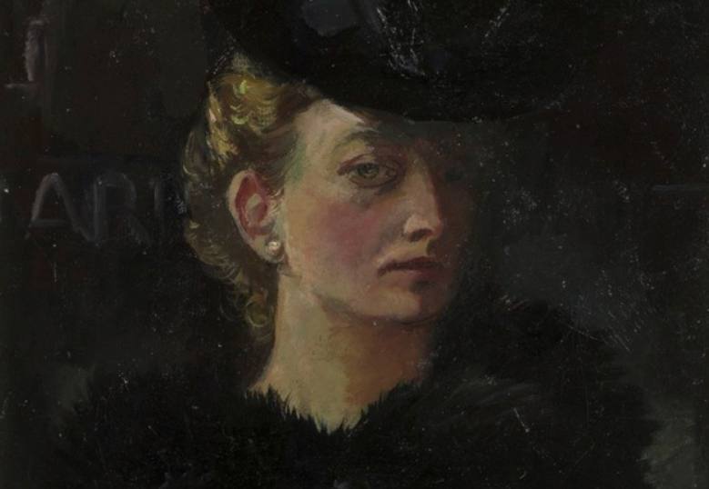 Jeanne Bieruma Oosting, zelfportret, 1932