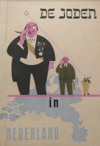 Voorbeeld van een antisemitisch boek: 'De joden in Nederland' - auteur onbekend