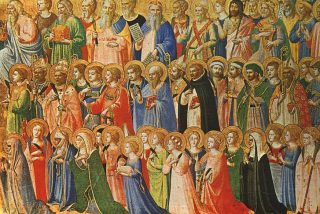 Allerheiligen - Schilderij door Fra Angelico