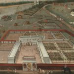 Nederlandse factorij in Hugli-Chuchura, India - Schilderij van Hendrik van Schuylenburgh
