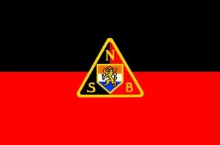 Vlag van de NSB (Nationaal-Socialistische Beweging)