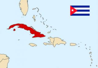 Kaart van Cuba