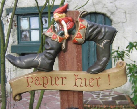 Zevenmijlslaarzen in de Efteling