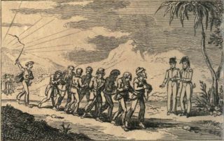 Christenslaven in Algiers - Walker Croker, 1815