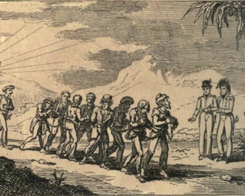 Christenslaven in Algiers - Walker Croker, 1815