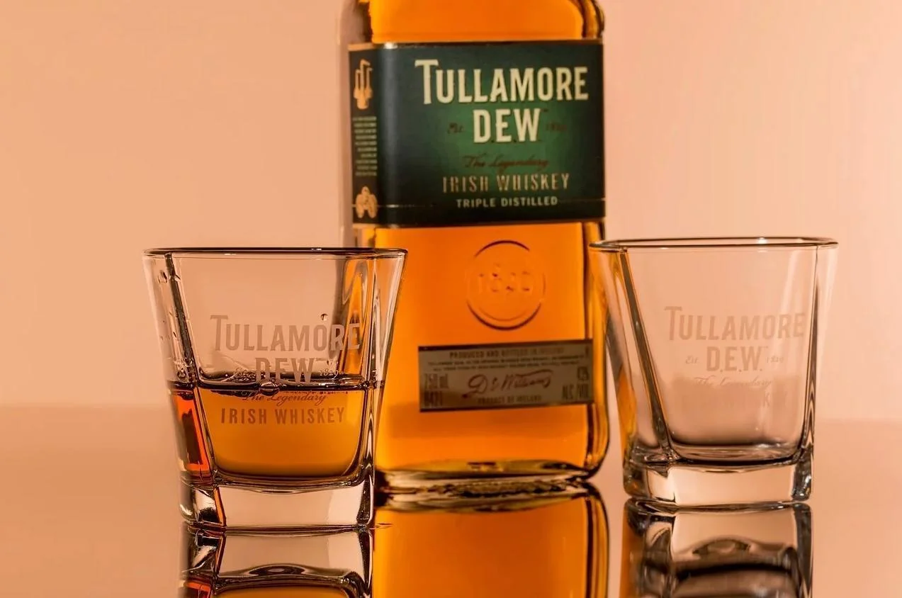 Whisky of whiskey? - Tullamore Dew, Ierse whiskey, mét een e