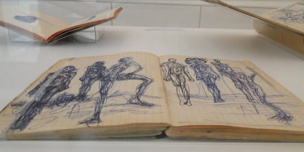 Schetsboek van Giacometti