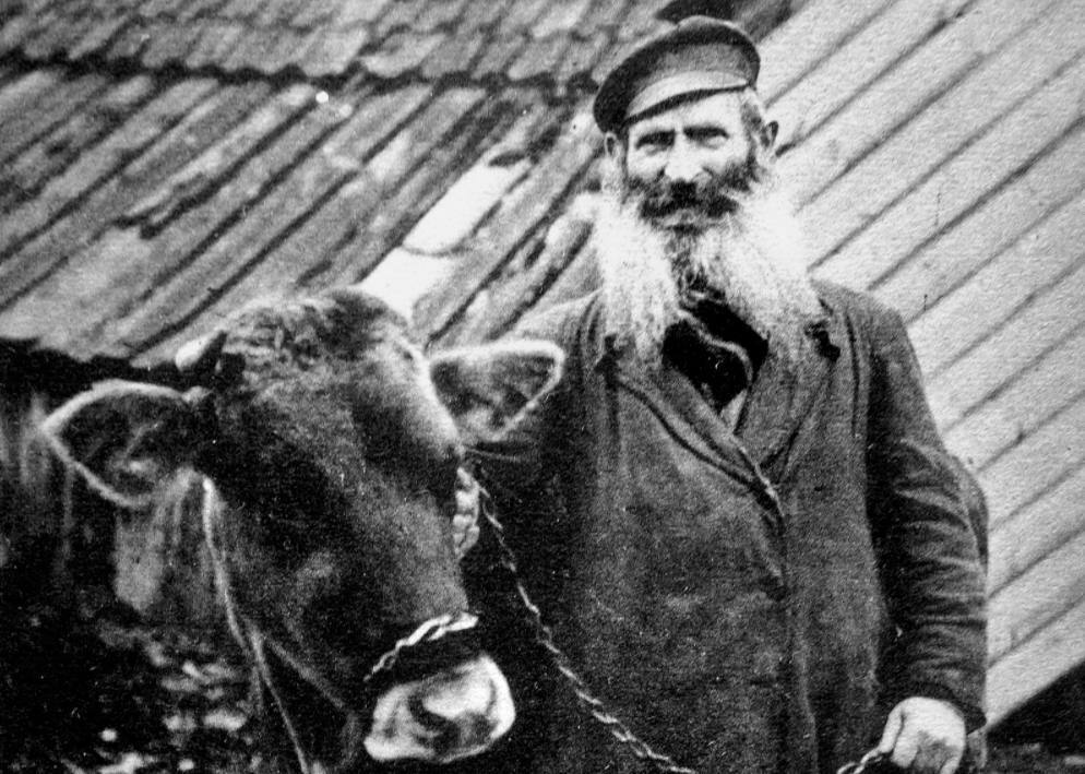 Joodse veehandelaar ca.1900 (privécollectie Willy Lindwer)