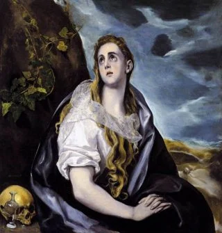 De boetevaardige Magdalena - El Greco, 1568-1570