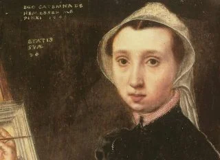 Catharina van Hemessen - Zelfportret, 1548