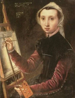 Catharina van Hemessen (1548) – Zelfportret – Kunstmuseum Basel