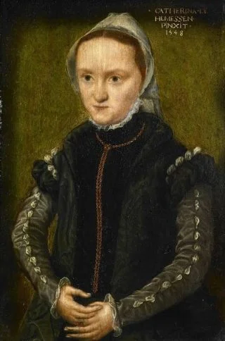 Catharina van Hemessen (1548), Portret van een vrouw, Rijksmuseum Amsterdam