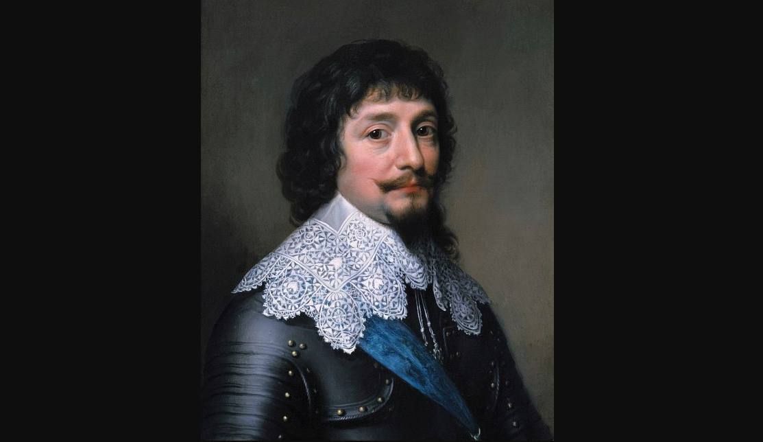 Portret van Frederik V van de Palts, door Michiel Jansz. van Miereveld
