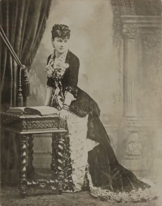 Portret van Marie Arconati Visconti uit 1872 (Kasteel van Gaasbeek)