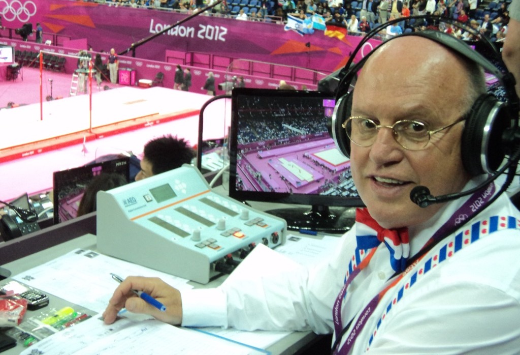 Hans van Zetten tijdens de Olympische Spelen van 2012 in Londen