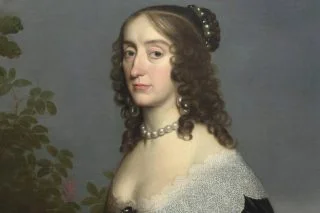 Elizabeth Stuart, de Winterkoningin - Gerard van Honthorst, 1642