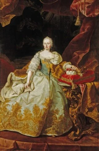 Keizerin Maria Theresia door Martin van Meytens