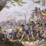 De Badense revolutie - Verbeelding van de strijd van 20 april 1848