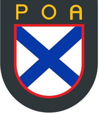 Badge van het “Russkaya Osvoboditel’naya Armiya” (ROA) 