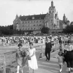 Kolberg, tegenwoordig een Poolse stad, in 1930