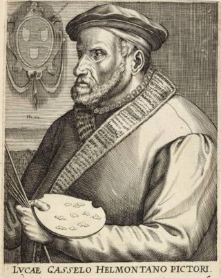 Lucas Gassel volgens Hendrik Hondius, ca. 1572 