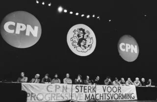 CPN-congres in de Meervaart in Amsterdam, 1952