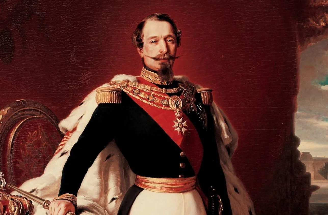 Portret van Napoleon III van Frankrijk, 1855