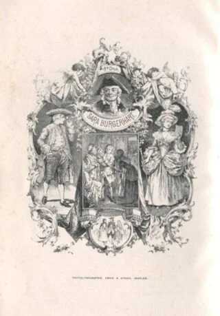 Sara Burgerhart, voorblad voor de achtste editie, 1891