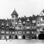 De Zaanhof kort na de bouw in 1920.