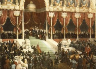 21 juli 1831 - Leopold I legt de grondwettelijke eed af - Egide Charles Gustave Wappers