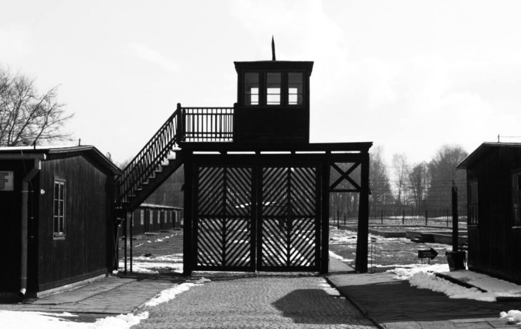 Poort van concentratiekamp Stutthof, 2008
