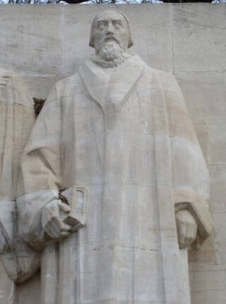 Standbeeld van John Knox in Geneve