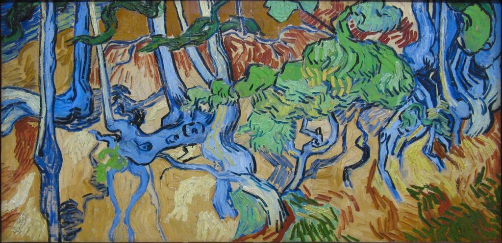 Boomwortels - Vincent van Gogh, 1890 
