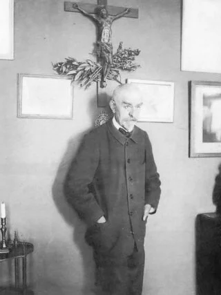 Joris-Karl Huysmans, gefotografeerd door Dornac