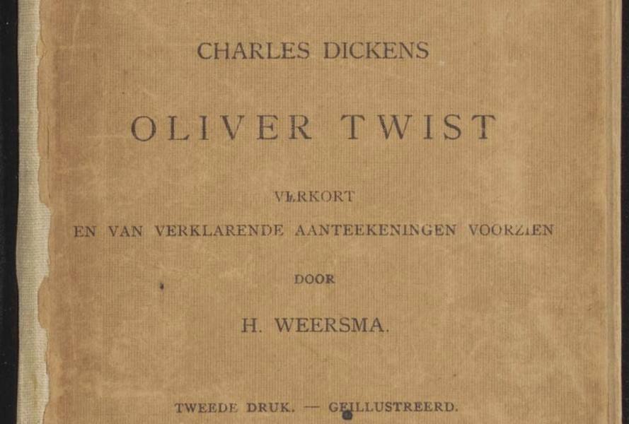 Oliver Twist, één van de aan Delpher toegevoegde boeken
