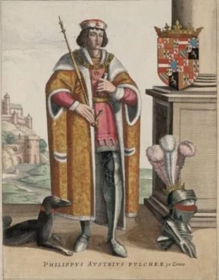 Filips de Schone (afbeelding uit Flandria illustrata, 1641)