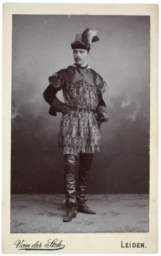 Carl Wilhelm Vollgraff, tussen 1910 en 1915 gefotografeerd door Antonius van der Stok