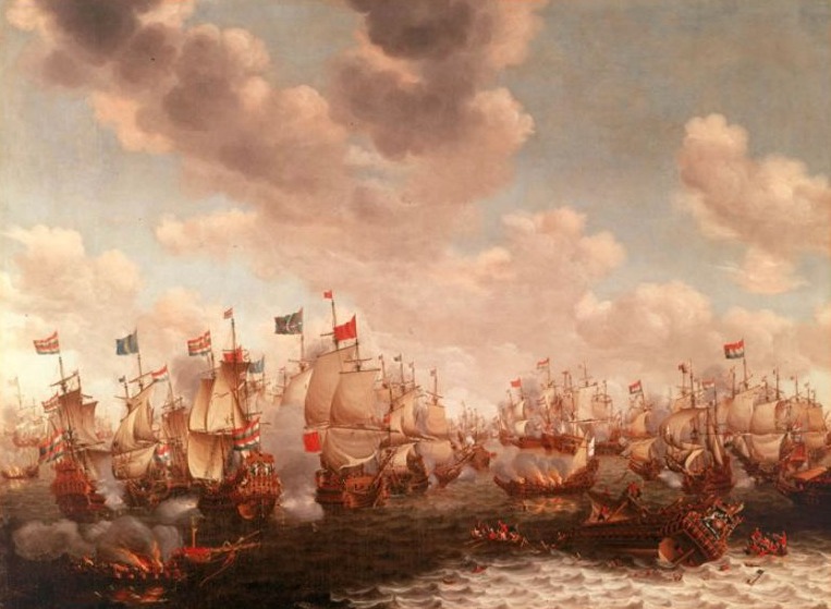 Vierdaagse Zeeslag - Pieter Cornelisz van Soest