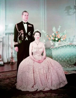 Elizabeth II en Philip, 1950 