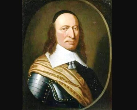 Portret van Peter Stuyvesant