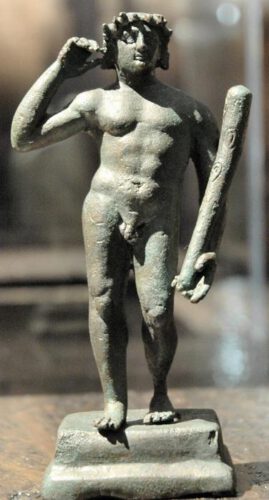 Bronzen beeldje van de held Herakles uit Aï-Khanoum, 2de eeuw v.Chr., Musée Guimet