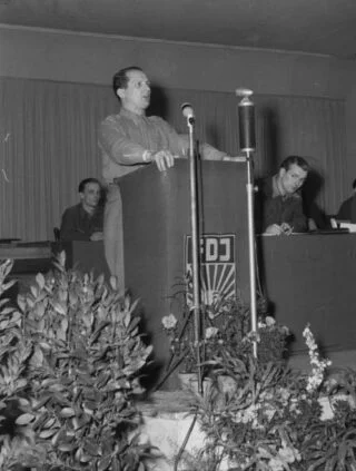 Honecker als leider van de FDJ, 1946