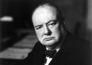Winston Churchill in 1941 - Foto van Walter Stoneman