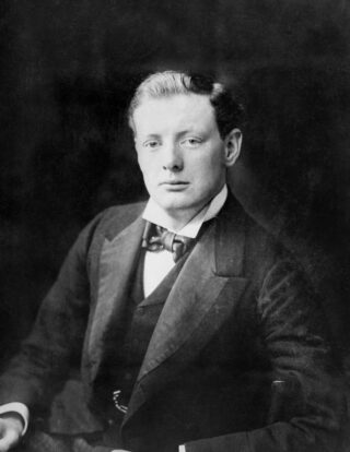 Winston Churchill in 1900 