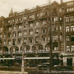 Hotel Schiller in Amsterdam, op een oude ansichtkaart
