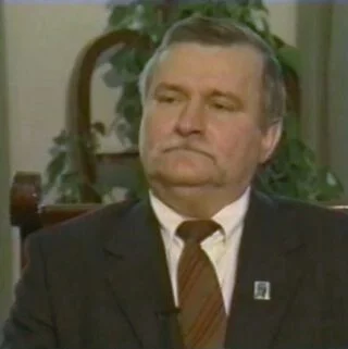 Lech Walesa in 1991 