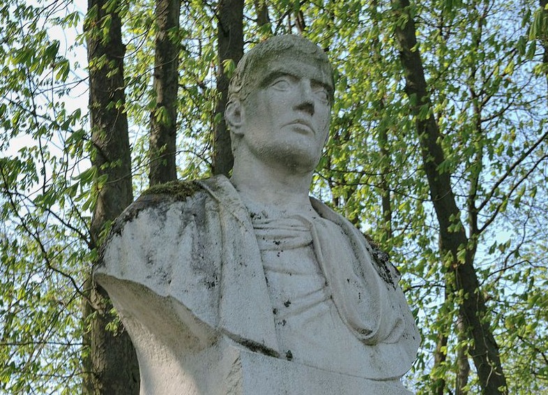 Buste van Loukianos in Nordkirchen