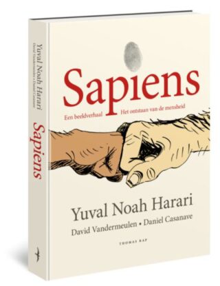 Eerste deel van de graphic novel 'Sapiens' van Yuval Noah Harari