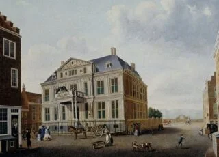 Het Schielandshuis in 1780